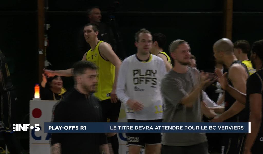 Play-offs R1 : le BC Verviers devra remporter la belle à Braine pour décrocher le sacre