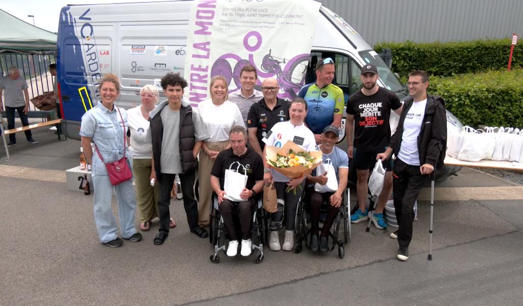 Théa a roulé à domicile lors de la course paracycliste à Thimister-Clermont