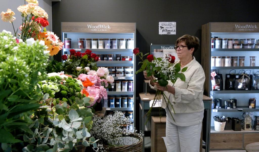 Derniers bouquets pour "L' île aux Fleurs" à Dison