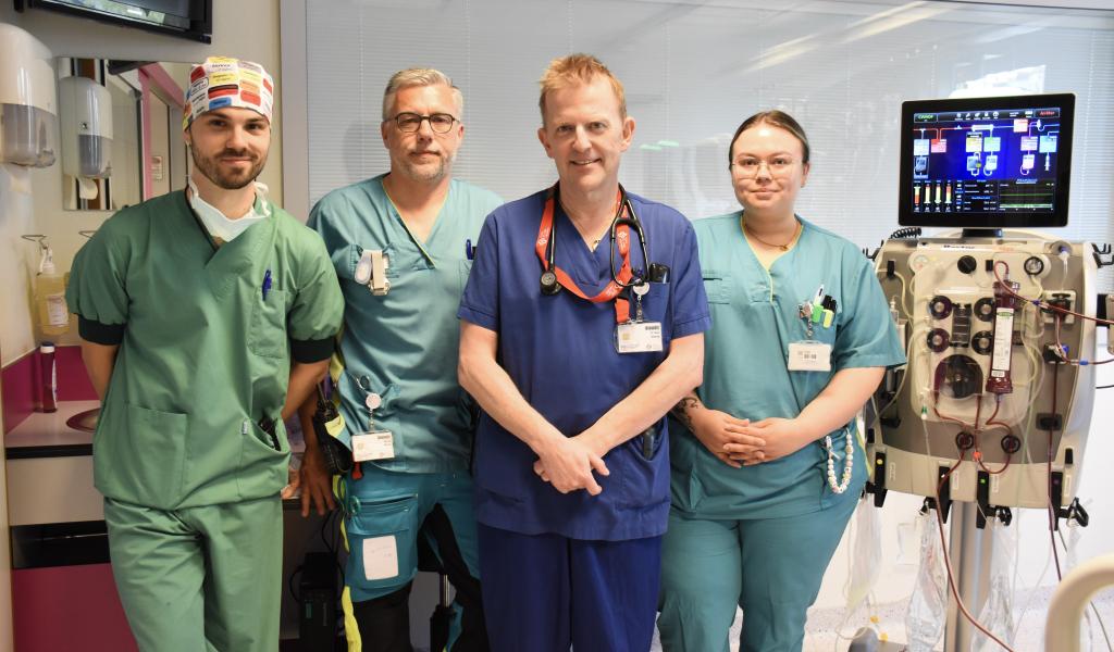 Saint-Vith : un traitement de pointe désormais disponible en soins intensifs
