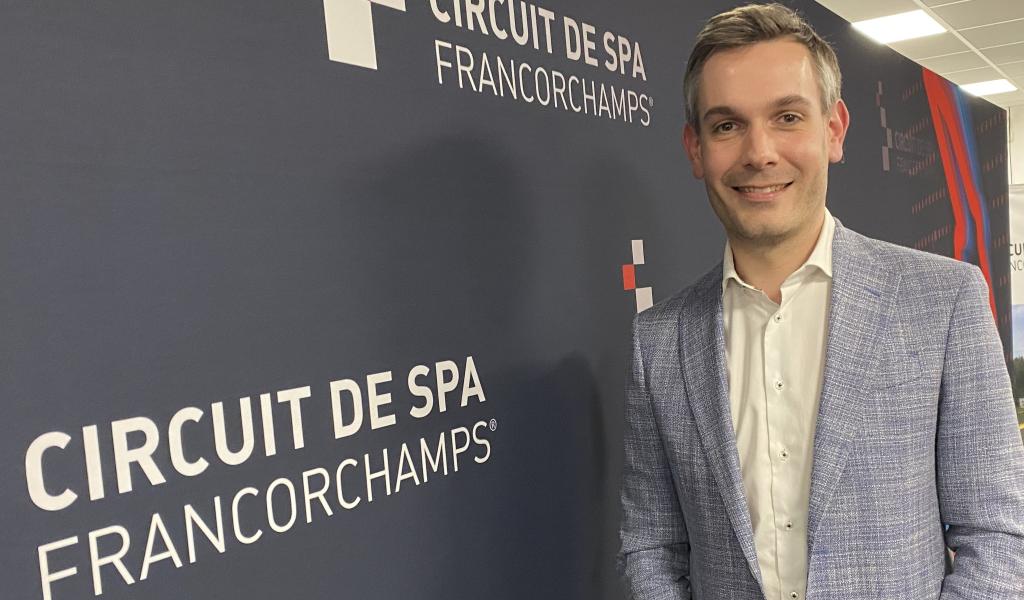Amaury Bertholomé quitte le Circuit de Spa-Francorchamps et prend la tête de Wallonie Entreprendre