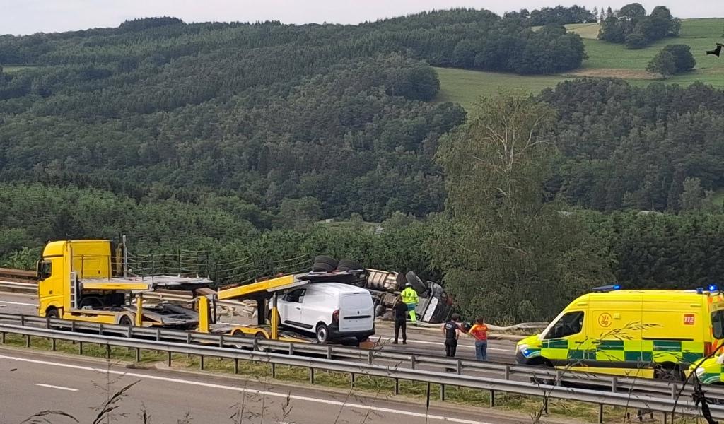 Accident mortel sur l’E42 à Pont-Ligneuville