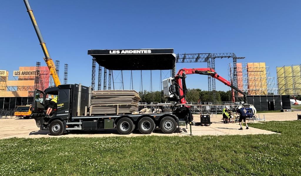 Un plancher inédit aux Ardentes installé par MB Groupe