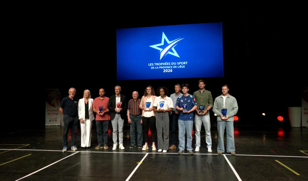 Armand Marchant, Maya Wintquin et Willy Lenaerts mis à l'honneur aux Trophées du Sport