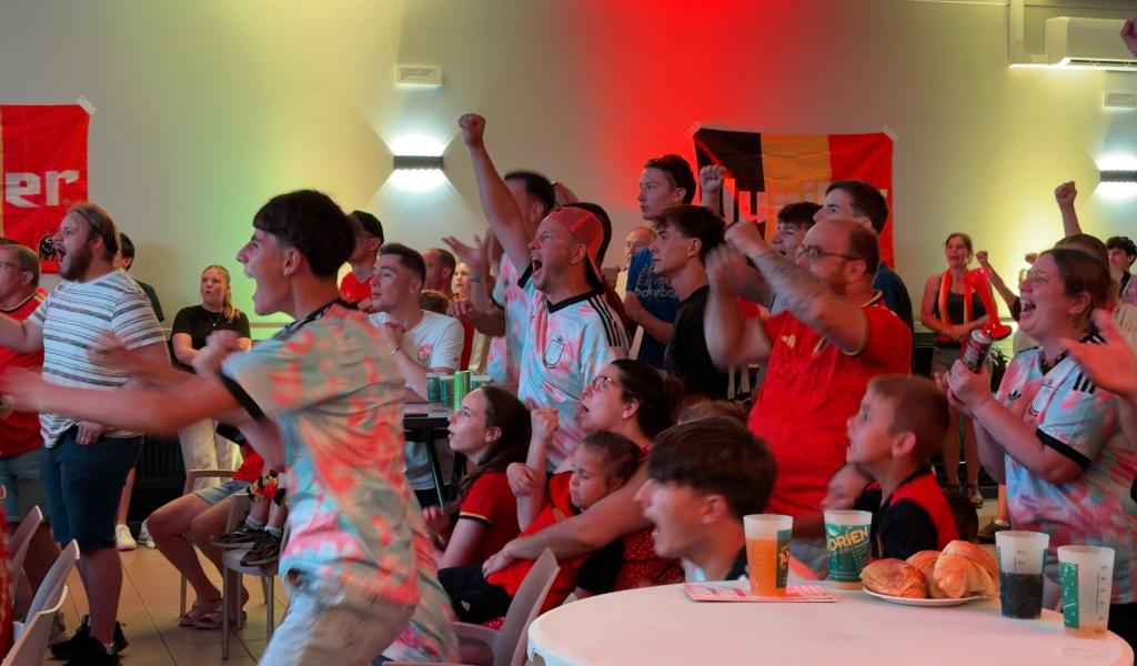 Il n'y a pas d'heure pour soutenir les Diables Rouges !