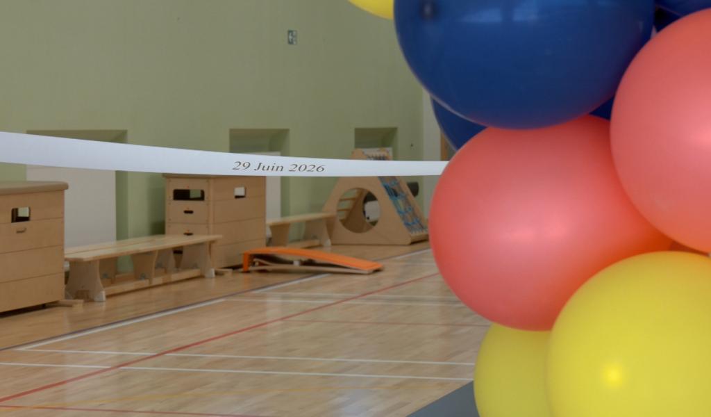 Un tout nouveau gymnase pour l’école Duc de Marlborough de Dolhain