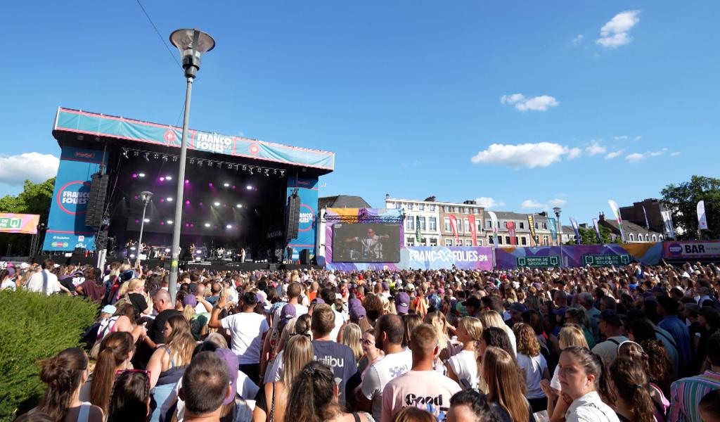 Le plan anti-canicule des Francofolies de Spa