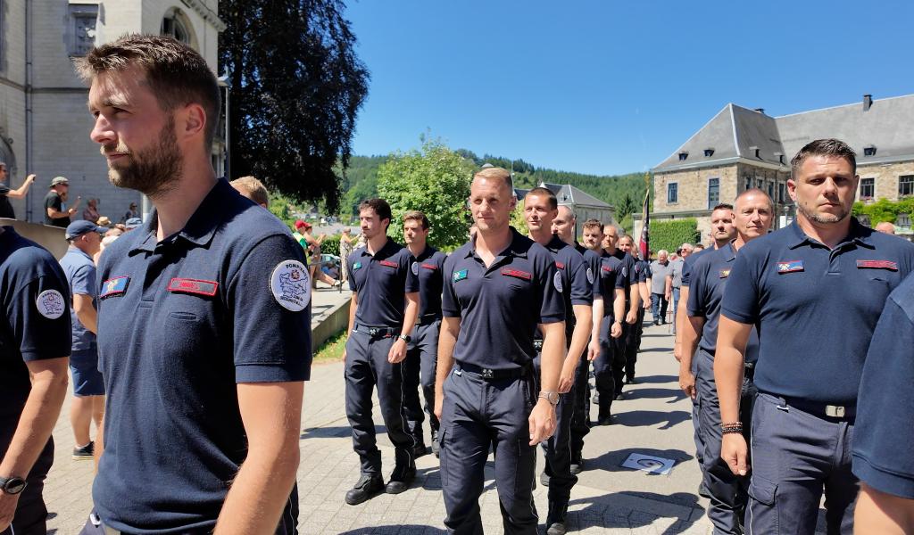 100 ans des pompiers à Malmedy