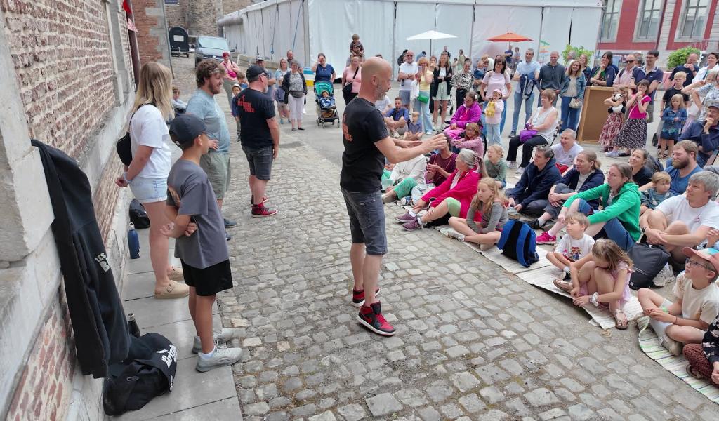 Les P'tits Festarts ont fait rayonner l'Abbaye de Stavelot