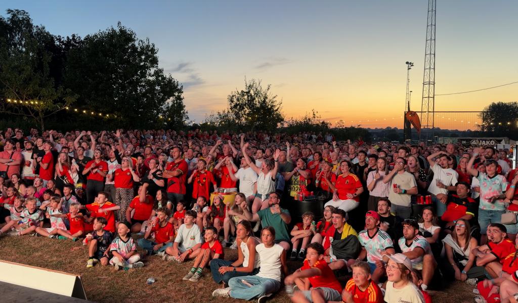 Welkenraedt : l’espoir jusqu’au bout pour les supporters belges