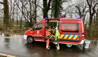 Interventions des pompiers suite à des vents violents en région verviétoise