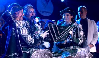 Le carnaval de Verviers conduit par un trio féminin! 