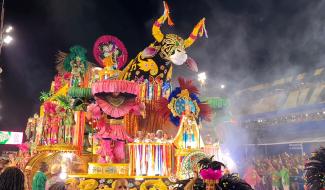 Alain Taillard au coeur du Carnaval de Rio
