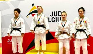Camille Sternon: la pépite du judo, championne de Belgique U21 en -57 kg!