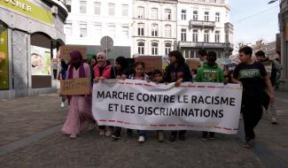 De Verviers à Dison, environ 300 personnes ont marché contre le racisme et les discriminations