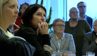 Jacqueline Galant était à Vedia : "Ces visites de terrain sont importantes"