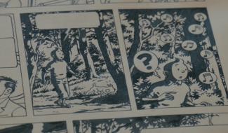 Une planche originale de Hergé a été vendue 460.000 euros et elle a un lien avec Verviers !