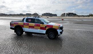 À la mer du Nord, les garde-côtes patrouillent en Ford Ranger Wildtrak
