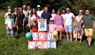 Chôdes: les riverains ne veulent pas de la station de la SWDE dans leur colline