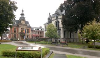 Début de la rénovation de l'Hôtel de Ville de Malmedy, fin à la Villa Steisel