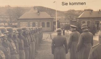 "Sie kommen - Ils arrivent", 560 photos du 10 mai 1940 dans les Cantons de l'Est...