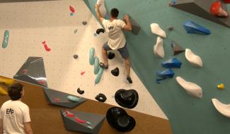 The Wall Verviers, de l'escalade 100% bloc