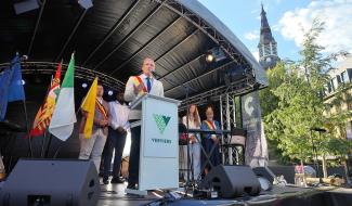 Après 3 ans de travaux, les Verviétois ont redécouvert leur place du Martyr