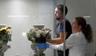 2 vases de porcelaine exceptionnels vont être restaurés