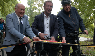La liaison cyclo-piétonne Lierneux-Vielsalm inaugurée!