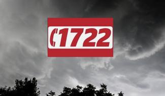 Intempéries : le numéro d’appel 1722 est activé