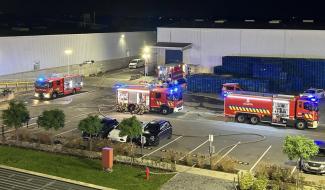 Incendie maîtrisé à l’usine Essity à Stembert : un ouvrier légèrement intoxiqué