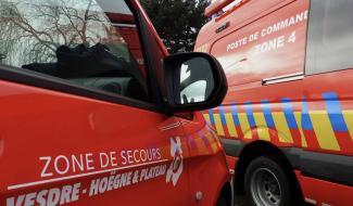 Theux : les pompiers appelés en pleine nuit pour un incendie dans une chambre