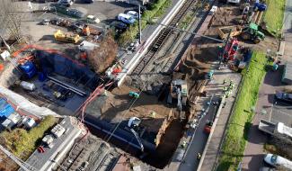 La gare d'Eupen plus accessible grâce à un couloir sous les voies