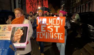 Malmedy: stop aux violences faites aux femmes!