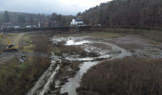 Le chantier du lac de Warfaaz a débuté!