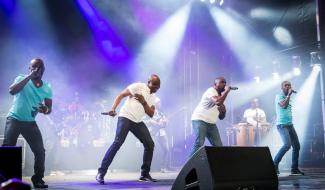 Francofolies : Le sens de la fête de  MAGIC SYSTEM  au Village Francofou