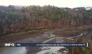 Le chantier du lac de Warfaaz a débuté!