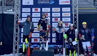 Coupe d’Europe de ski alpin : Armand Marchant s’impose à Crans-Montana !