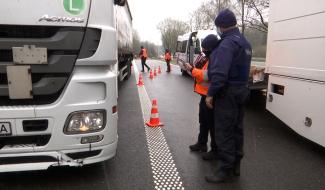 Camions stoppés net à Lichtenbusch : les autorités serrent la vis