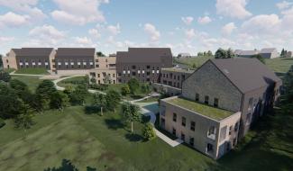 Maison de repos et crèche : Stoumont divisé