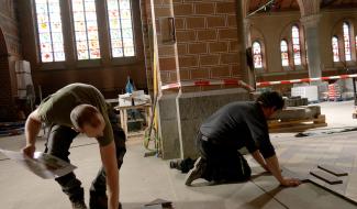 98.000 ardoises, 40.000 pavés: l'impressionnante restauration de l'église de Pepinster