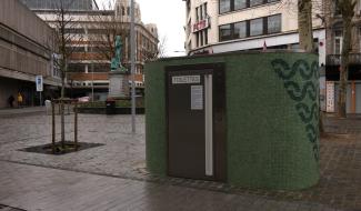 Verviers : la toilette publique de la Place du Martyr toujours fermée