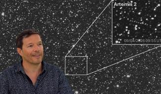 L’astrophysicien spadois Emmanuel Jehin a observé la capsule Orion