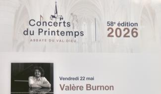 Les grands noms du classique au rendez-vous des Concerts du Printemps du Val-Dieu