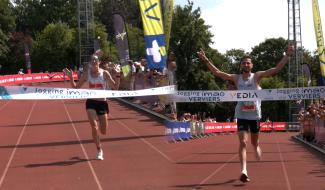 Arnaud Collard et Amélie Bihain domptent la concurrence sur le jogging de Verviers