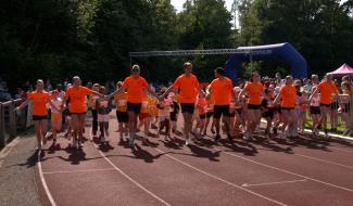 Malgré la chaleur, près de 400 élèves ont ouvert le bal du Jogging de Verviers