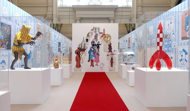 Le Musée imaginaire de Tintin s'installe au Pouhon Pierre-le-Grand à Spa!
