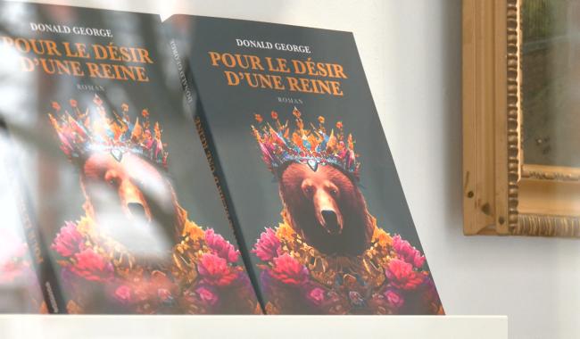 "Pour le Désir d'une Reine", le premier roman de Donald George !
