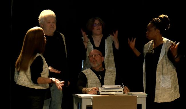 La problématique de l'illettrisme mise en scène !