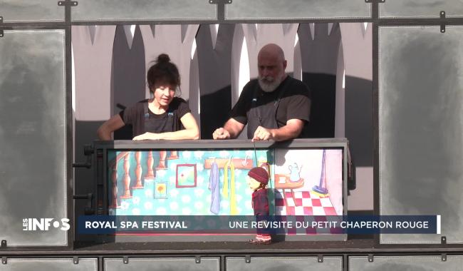 Loup y es-tu?, le Petit Chaperon Rouge à la sauce moderne au Spa Royal Festival